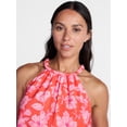 thumbnail image 4 of Time and Tru Women's Braided Neck Midi Dress, Sizes XS-XXXL, 4 of 5
