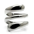 thumbnail image 4 of Lanyjewelry Designer Style 316 Stainless Steel Plain Women's None Tarnish Fashion Ring - Size 11, 4 of 6