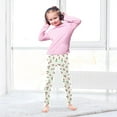 thumbnail image 5 of joogoo Girls' Leggings Red Cherries Yoga Pants 6T, 5 of 8