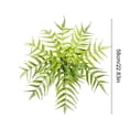 thumbnail image 3 of Artificial Greenery Wall Panel 23.62In Authentic Foliage Detail Long Lasting Fresh Look Safe Gentle Material Build for Indoor Outdoor Home Table Store Hallway Vase Combination Decor, 3 of 6