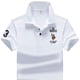 thumbnail image 5 of Camiseta para hombre, camiseta bordada con gráfico para hombre, camiseta con cuello, polos amarillos, ropa elegante para hombre, ropa cómoda y barata, 5 of 5