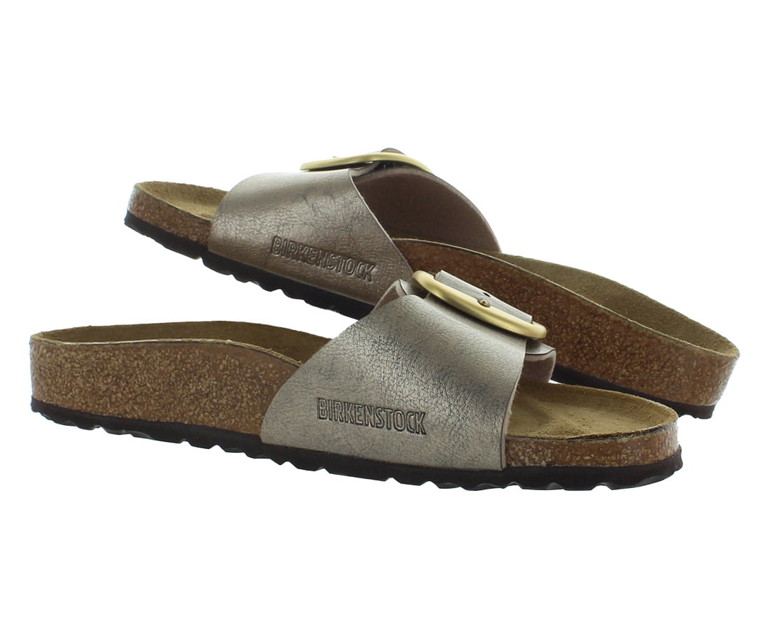 Birkenstock Madrid Big Buckle Narrow Unisex Shoes Size 4, Color: Graceful Taupe