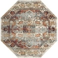 thumbnail image 3 of Unique Loom Isabella Collection Area Rug - Adjani (7' 10" Octagon Ivory/Beige), 3 of 9