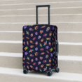 thumbnail image 6 of Fuzoiu Colorful Insects Print Suitcase Cover,Washable Luggage Covers for Suitcase,Elastic Luggage Protector Cover,Scratch Resistant Travel Suitcase Covers-Large, 6 of 7