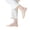 Beige, variant on Women 2 Pairs Sling Liner Socks Low Cut No Show Half Socks Slingback Invisible Non Slip Heel Liner Toe Topper Sock for Heels Flats Pumps Shoes Comfortable Breathable Footwear, Light Ashy