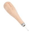 thumbnail image 1 of LYUMO 3mm Stitching Awl Profession Ergonomic Awl Tool Sewing With Beech Handle Awl Punch Leather Stitching Awl For Leather Punching,Leather Stitching Awl,Leather Tool, 1 of 8