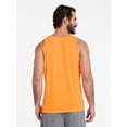 thumbnail image 3 of Athletic Works Men's and Men's Big & Tall Tri-Blend Tank Top, Sizes XS-4XLT, 3 of 5