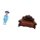 thumbnail image 5 of Sofá, Silla Y Figurita De Geisha Kabuki Asiática Para Casa De Muñecas, Estilo Kimono Japonés. Muebles En Miniatura Para Dormitorio, Casa De Campo, Micro Paisaje, Tienda De Regalos Y, 5 of 8