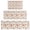 Pioneer Flower Floral-1, variant on Pioneer Flower Floral Print Pattern Kitchen Rugs Sets Of 3,Kitchen Runner Rugs Non Skid Washable,Decorative Kitchen Floor Mats for Kitchen,Sink,Laundry,17"x30" 17"x47" 17"x59"