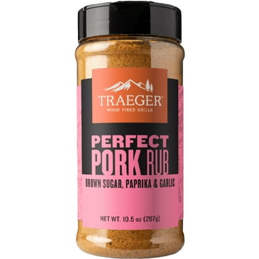 Traeger Pellet Grills Perfect Pork Rub, Mixed Spices & Seasonings, 10.5 oz