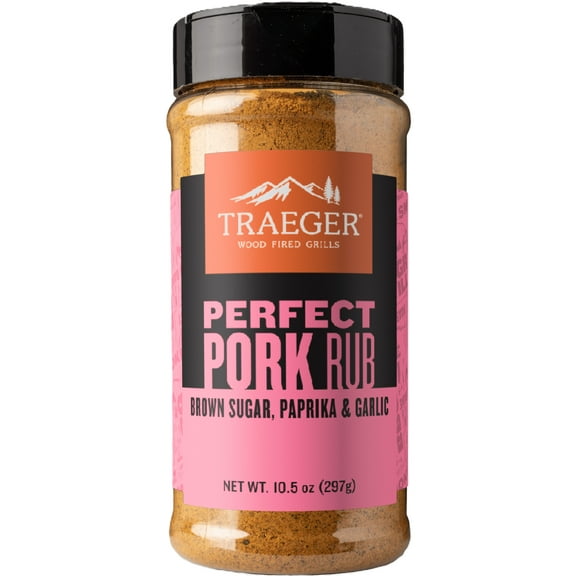 Traeger Pellet Grills Perfect Pork Rub, Mixed Spices & Seasonings, 10.5 oz