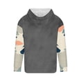 thumbnail image 4 of Sudadera con capucha para hombre, moderna, con cordón ajustable y bolsillo, estampada, deportiva y de ocio, sudadera con capucha, blusa de poliéster para hombre, 4 of 4