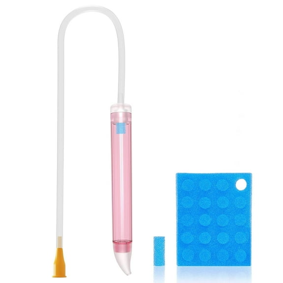 Baby Nasal Aspirator with 24 Filters , Baby Nose Sucker for Toddler, Sealed Design & Soft Silicone Tip, BPA-Free