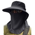 thumbnail image 4 of Women's Sun Protection Hat - UPF 50+ Wide Brim with Face Mask - Summer Fishing & Hiking Hat with Neck Flap for Full Sun Coverage, 4 of 4