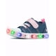 thumbnail image 4 of Tenis Luces Led Niña Bubble Gummers Samara Mezclilla 12-17 azul marino 12, 4 of 7