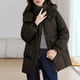 thumbnail image 4 of HongQid Women's Puffer Jacket with Hood Pockets Quilted Padded Full-zip Wind-Resistant Winter Coat, 4 of 9