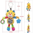 thumbnail image 2 of VATENIC Baby Car Seat Toys with 24 Music and Teether for Newborn (Tiger)-Yellow, 2 of 9