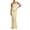 Yellow, variant on Summer Dresses for Women, Women's Corset Prom Dresses Satin Mermaid Long Formal Dress Square Neck Wide Straps Bodycon Evening Gown