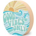 thumbnail image 2 of Letrero decorativo Open Road Brands Good Vibes, 14 x 14 x 3 cm, 2 of 6