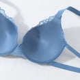 thumbnail image 4 of UDAUDU Women's Underwire Bra 2026 Ultimate Smoothing Convertible T-Shirt Comfortable Bra Lightweight Push Up Everyday Bras Blue 36C, 4 of 7