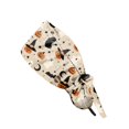 thumbnail image 2 of Womens Halloween Print Ponytail Scrub Hats Breathable Nurse Surgical Caps, 2 of 6