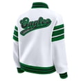thumbnail image 3 of Women's WEAR by Erin Andrews White Philadelphia Eagles Full-Snap Fleece Sweatshirt Jacket, 3 of 6