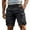 Dark Gray-1, variant on Letdown Men's Classic Baggie Cargo Stretch Shorts with 4 Pockets, Classic Fit Work Shorts (Available in Plus and Tall Sizes) (Navy, S)