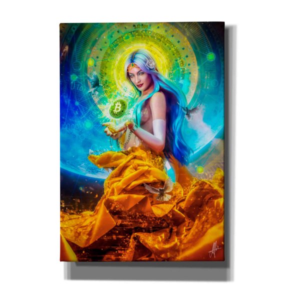 Cortesi Home 'Vires in Numeris' by Mario Sanchez Nevado, Canvas Wall Art, 18"x26"