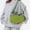 Green, variant on HongHeng Nylon Crossbody Bags for Women Large Lightweight Travel Purse Women's Pocketbooks Multi Pocket Shoulder Bag