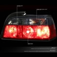 thumbnail image 2 of DNA Motoring TL-E362D-RD-SM For 1992 to 1999 BMW E36 3 -Series 2Dr Pair of Smoked Lens Red Rear Brake+Signal Tail Light 93 94 95 96 97 98, 2 of 4