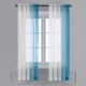 thumbnail image 4 of Cortinas transparentes Ombre - Barra semi gasa degradada de lino sintético Leyfeng Cortinas transparentes, 4 of 7