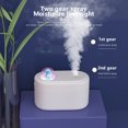 thumbnail image 4 of Humidifiers for Home Quiet Humidifiers for Large Room, Portable Small Cool Mist Humidifiers 350ML - USB Desktop Humidifier for Plants, Office, Car, Baby Room With Night - Quiet Mini Humidifier, 4 of 9