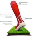 thumbnail image 2 of Calcetines altos de fútbol para hombre, de plástico, antideslizantes, de color sólido, para deportes de ocio, calcetines antifricción y transpirables, 2 of 5