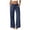 Blue, variant on Tqcoqu Palazzo Pants for Women Summer Casual Flowy High Waist Wide Leg Pants Loose Lounge Cropped Beach Trousers with Drawstring and Pockets,Light Blue,Women's S-XXL