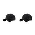 thumbnail image 3 of Decodeary Stylish Cap For Men Gifts For Outdoor Adventures Easy To Wear Baseball Cap black 2Set, 3 of 6