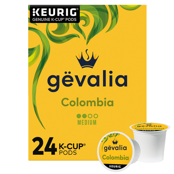 Gevalia Colombian Coffee K-Cup Pods, 24 ct Box