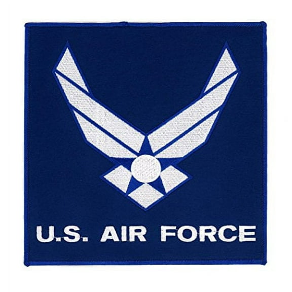 U.S. Air Force Insignia Logo Embroidered Back Patch Iron Sew RPPM8549