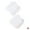 White, variant on Reebok Women's Pro Series Cushion No Show Socks, 10-Pack