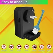 Plug In Bug Electric Zapper, iNova UV Mosquito Insect Killer Lamp Fly Trap Catcher for Flies Mosquitoes Gnats Moth Home Restaurant, Black
