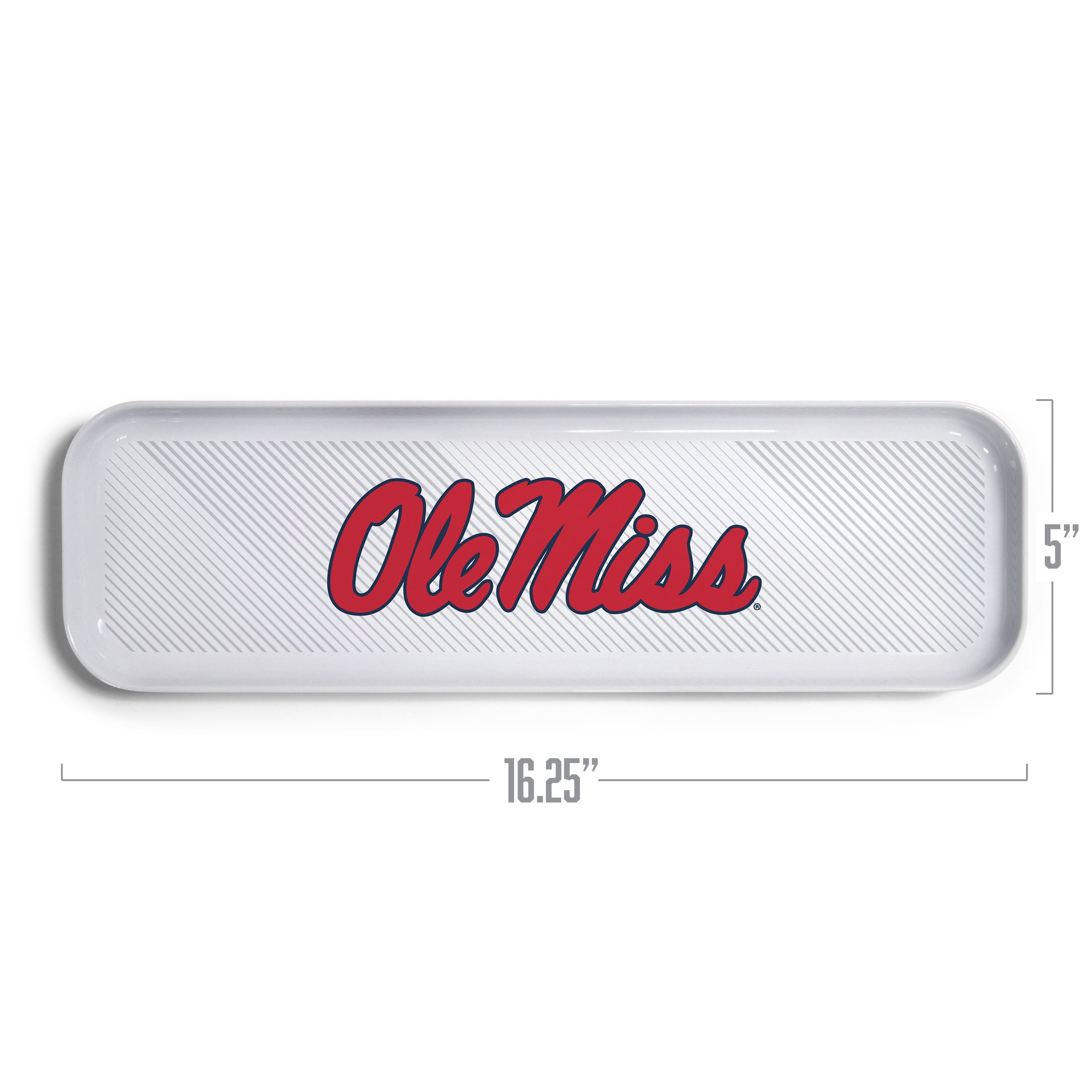 YouTheFan NCAA Mississippi Rebels Small Snack Platter