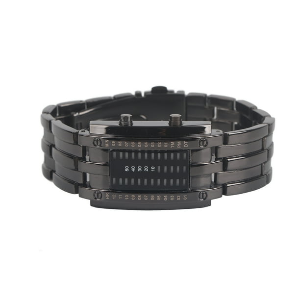 Led 2024 steel watch
