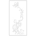 thumbnail image 1 of Decodeary Insect Flower Fridge Sticker Wall DIY Wallpaper Art Refrigerator Decals White, 1 of 6