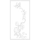 thumbnail image 1 of Kearding Calcomanía para nevera de flores, pegatinas de pared de PVC, decoración extraíble, papel tapiz DIY, arte, calcomanía impermeable para Decoración del hogar Blanco Kearding HA074313-02, 1 of 6