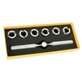 thumbnail image 4 of Watch Back Case Cover Opener Remover Wrench Dies Repairer Tool Set for Rolex Oyster, 4 of 9