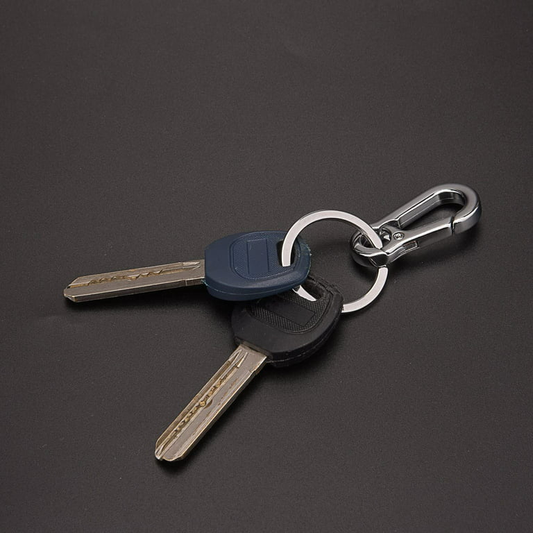Metal Carabiner Keychain Clips, Anti-rust, Anti-scratch Keychain Clip Hook,  Key Ring Clips Holder Organizer for Car Key Finder