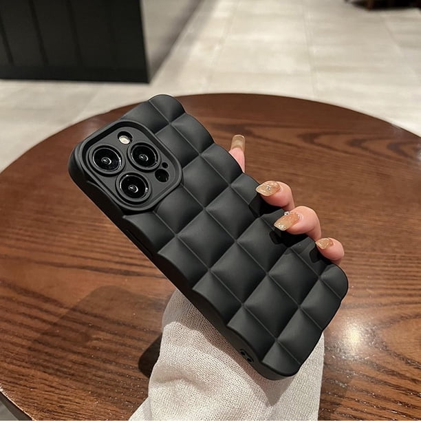 Funda De TPU Suave De Bloque Creativo Para IPhone 14 13 12 11 Pro Max 14Plus Cobertura Completa Para Prevención De Caídas