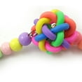thumbnail image 4 of Essen Colorful Plastic Ball Pet Bird Parrot Chewing Bite Toy Cage Hanging Decoration, 4 of 5