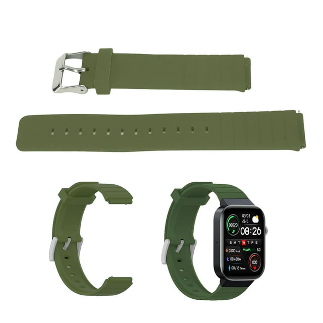Replacement Wristband, Silicone Replacement Watch Release Accessory Watch Wristband Strao Replacement Wristband For Adjustable Soft Quick Strap For T1