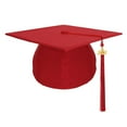 thumbnail image 2 of Graduation Cap with 2024 Tassel Black Graduation Cap Tassel for Graduation Cap 2024 for High School Bachelor Master Unisex Adult Grad Cap Graduation Cap Decorations Kit, 2 of 4