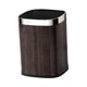 thumbnail image 5 of Cubo de basura Soledad con vetas de madera papelera de gran capacidad 15L Plata, 5 of 10